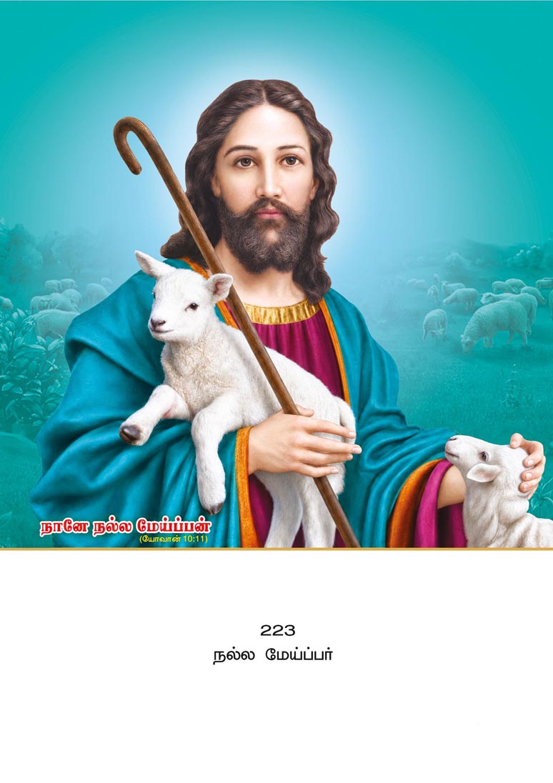 10x15 Nalla Myeppar – The Good Shepherd Compassionate PAM